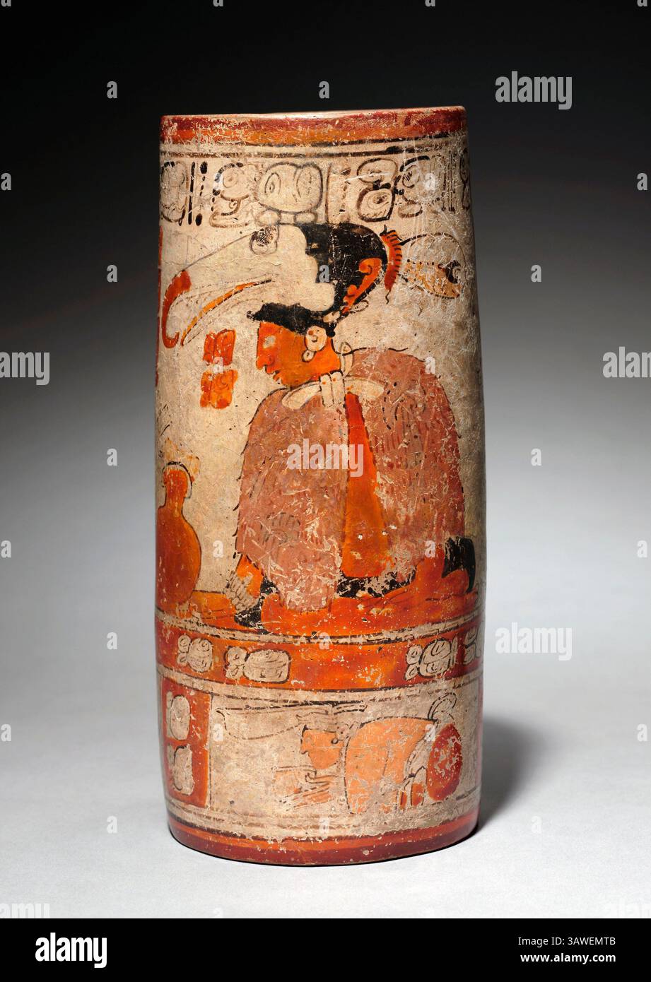 Maya Rabbit Scribe Maya vase scribe hi-res stock photography and images - Alamy