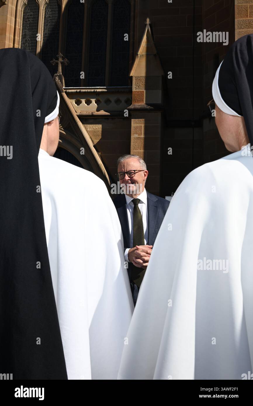 Sydney, Australia. 20th Apr, 2025. Australian Prime Minister Anthony ...