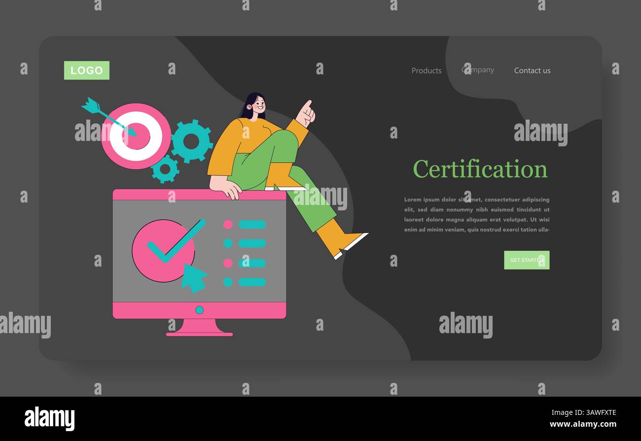 Online learning platform design emphasizing certification and progress ...