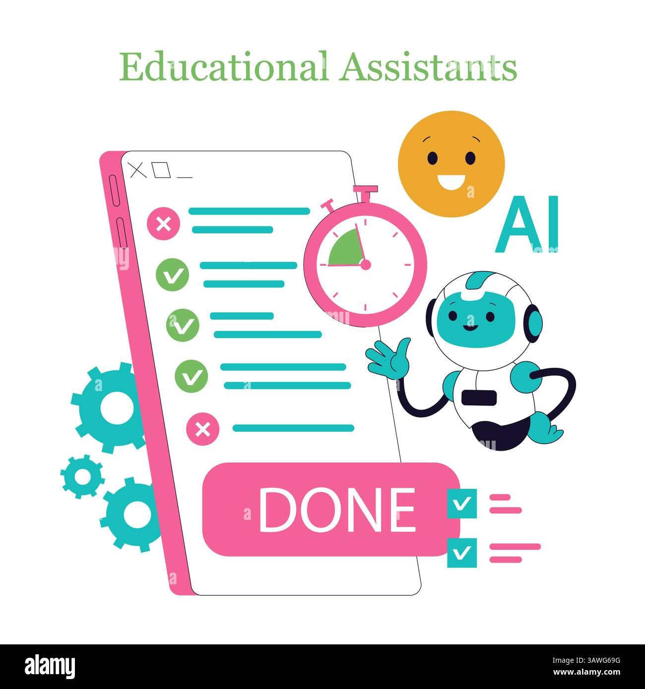 Educational outcomes Stock Vector Images - Alamy