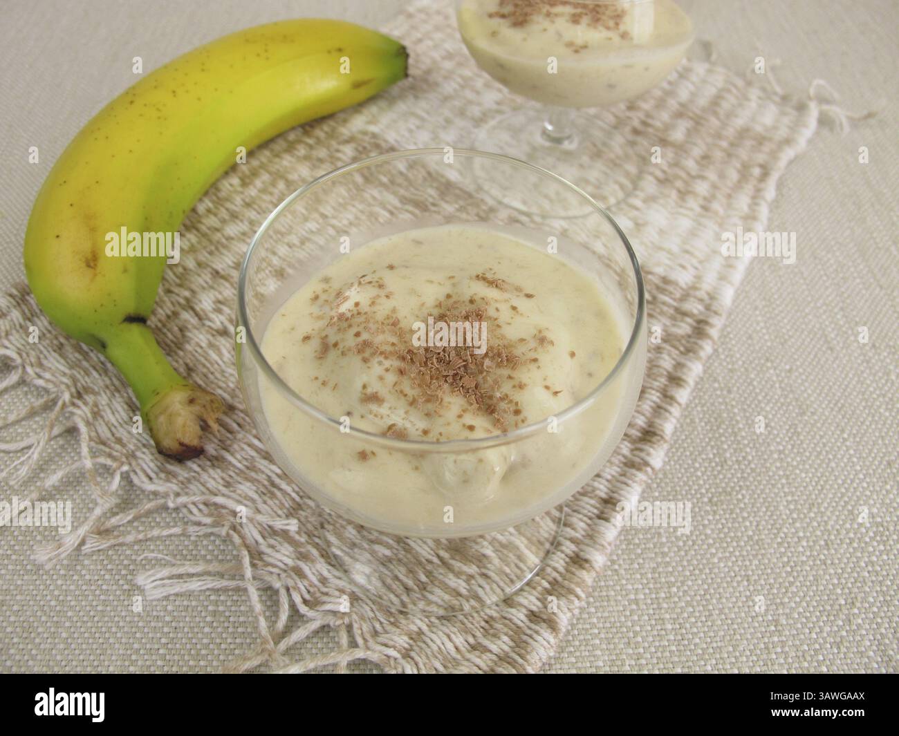 HOMEMADE SUGAR FREE BANANA ICE CREAM visual data 8