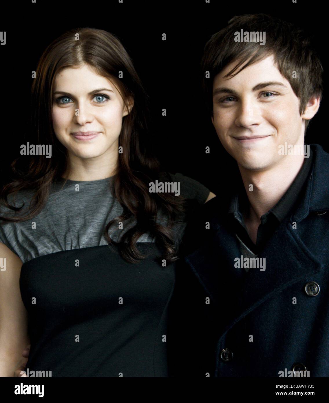 Alexandra Daddario Og Logan Lerman