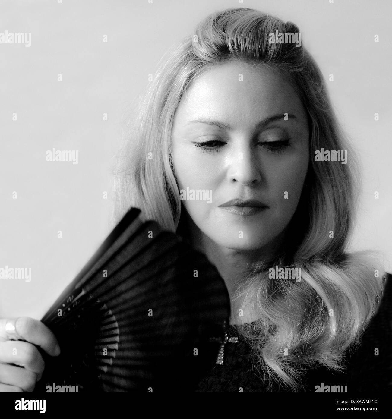 Madonna louise ciccone Black and White Stock Photos & Images - Alamy