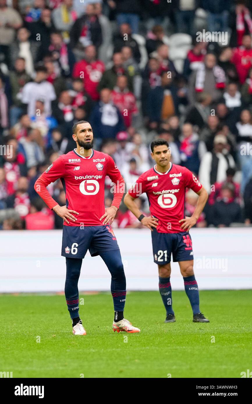 06 Nabil BENTALEB (losc) during the Ligue 1 McDonald's between Lille ...