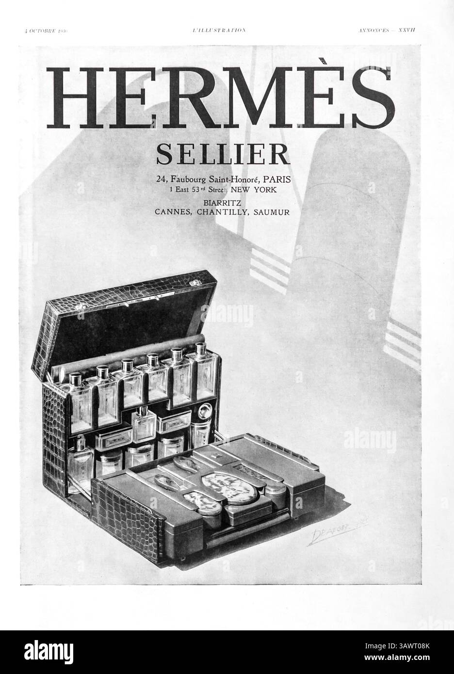 Hermes advertisement hi-res stock photography and images - Alamy