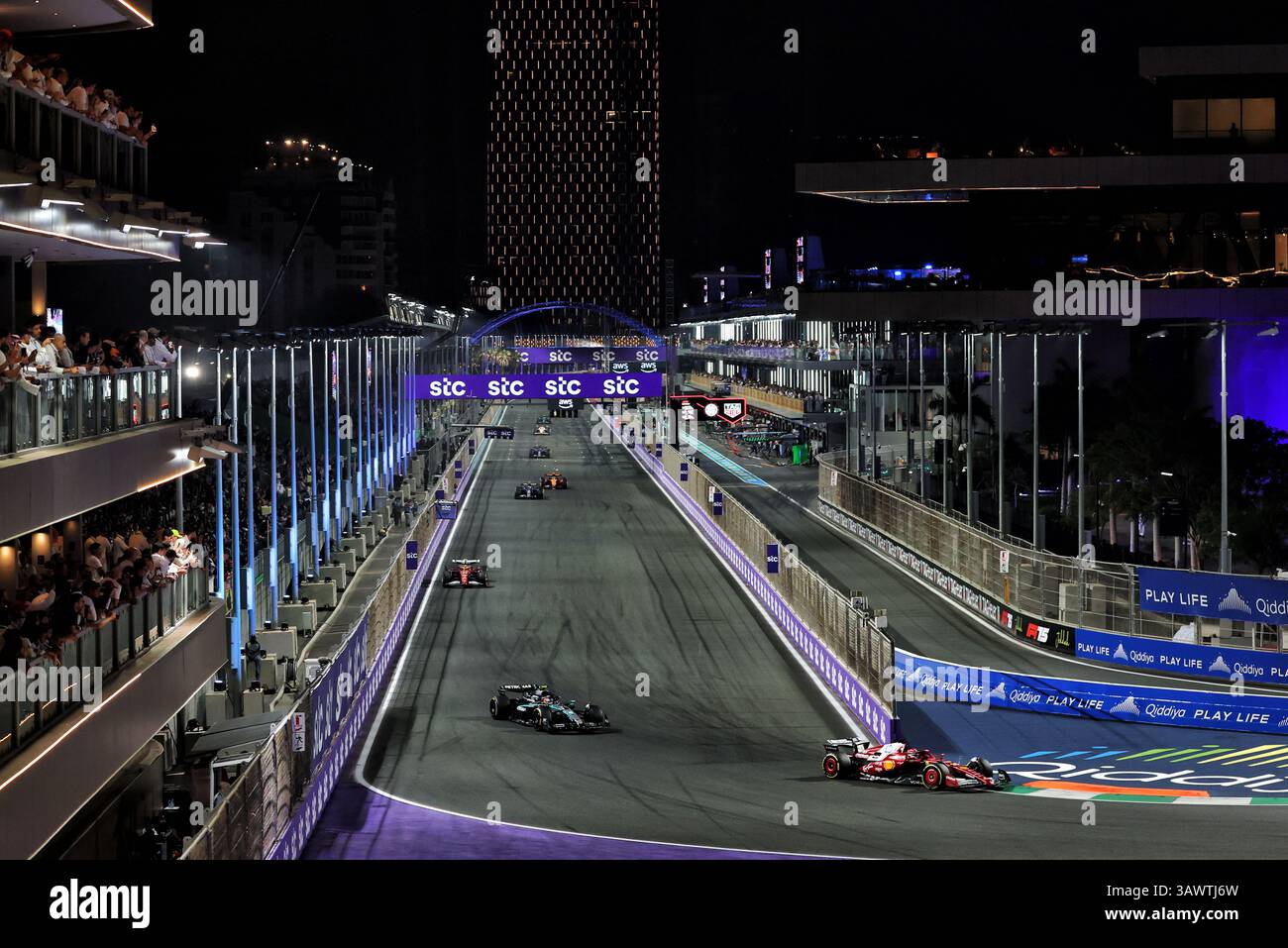 Jeddah, Saudi Arabia. 20th Apr, 2025. Charles Leclerc (MON) Ferrari SF ...