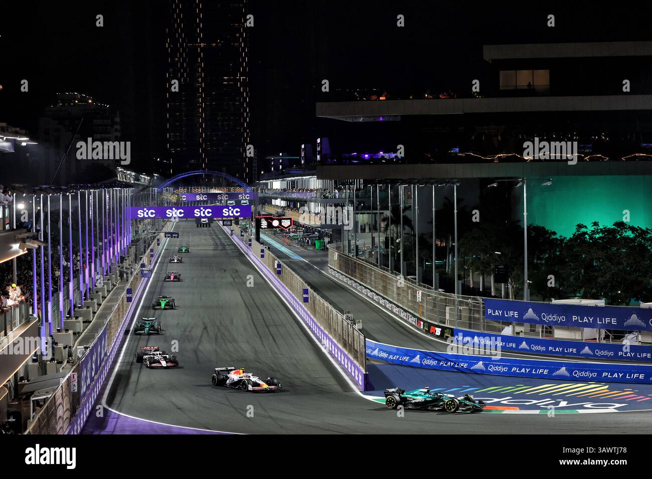 Jeddah, Saudi Arabia. 20th Apr, 2025. Fernando Alonso (ESP) Aston ...