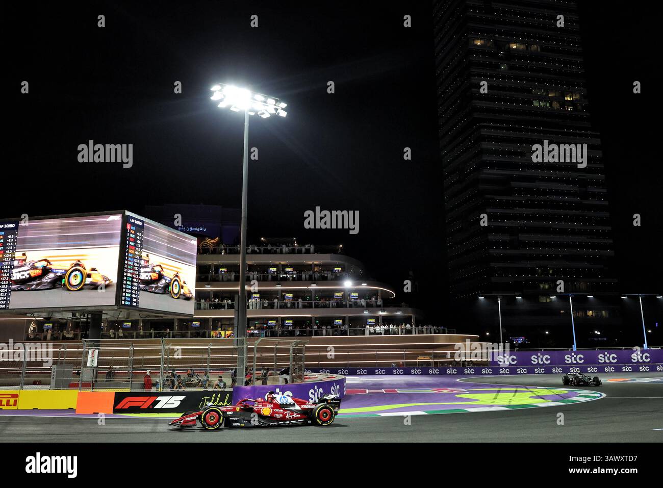 Jeddah, Saudi Arabia. 20th Apr, 2025. Charles Leclerc (MON) Ferrari SF ...