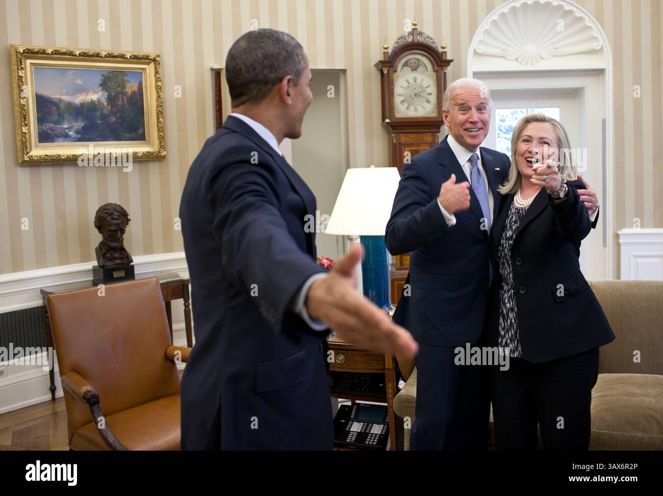 Biden obama clinton hi-res stock photography and images - Alamy