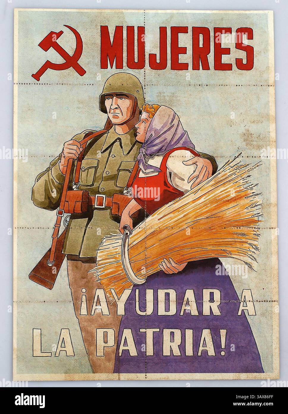 Vintage 1930s propaganda poster hi-res stock photography and images - Alamy