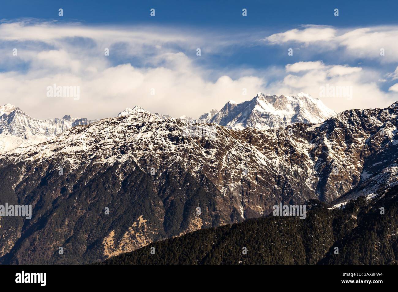 Curated visual reference: Snowcap Mountain Properties Reference: Snowcap Mountain With Bright Sky At Morning Image Is Taken