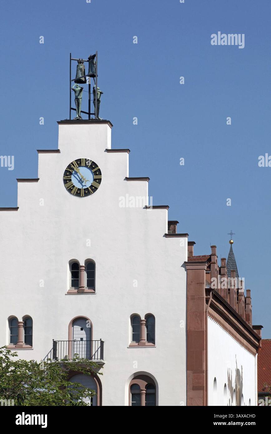 Old department stores' in Landau Stock Photo