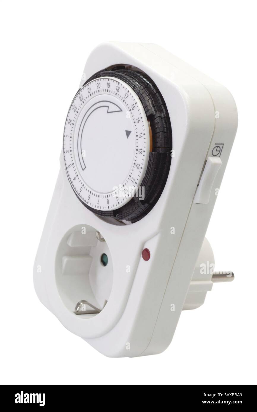 Timer - cropped on a white background Stock Photo