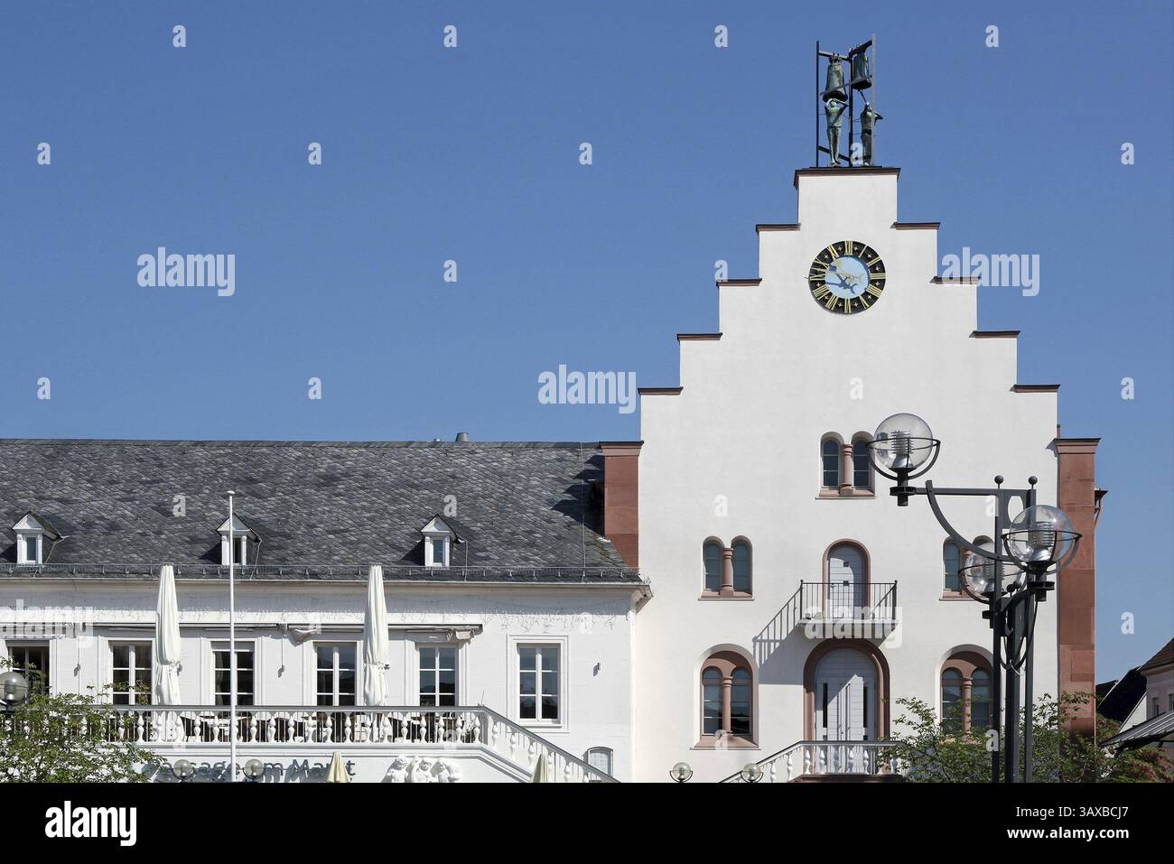 Old department stores' in Landau Stock Photo