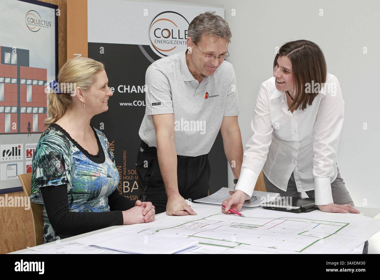 Planning team Stock Photo