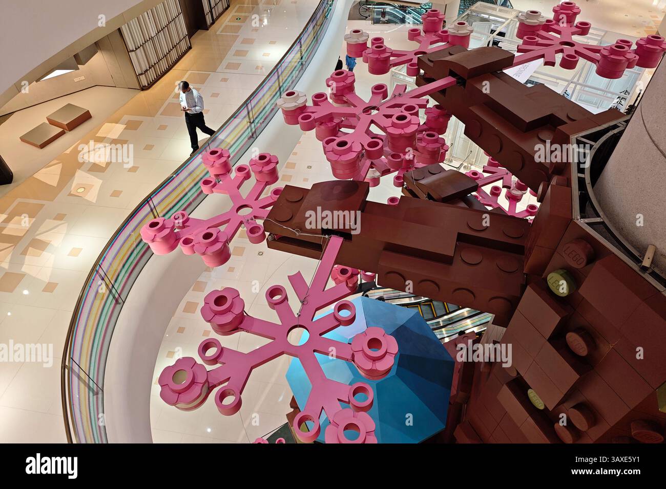 BFC Bund Finance Center creates "Lego Garden" themed scenes on each ...
