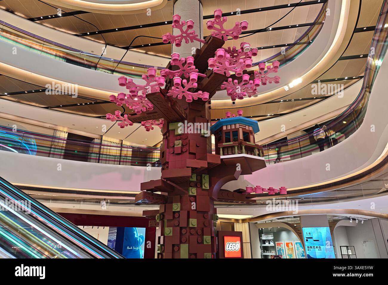 BFC Bund Finance Center creates "Lego Garden" themed scenes on each ...