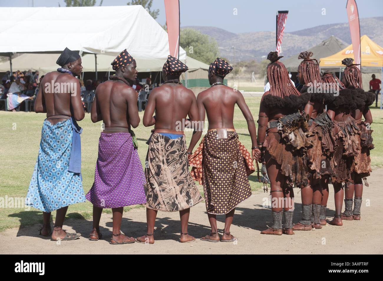 Himba men hi-res stock photography and images - Alamy