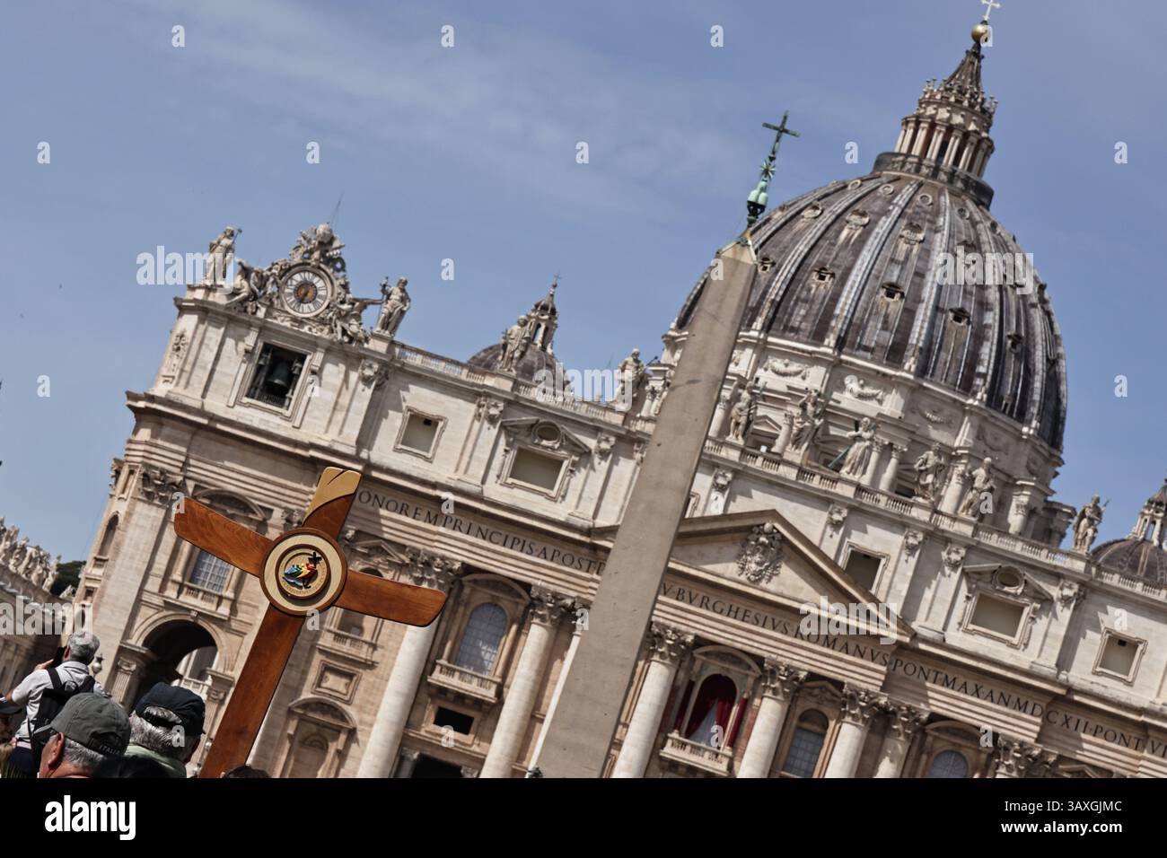 April 21, 2025 Vatican City. Cardinal Farell announced with sorrow
