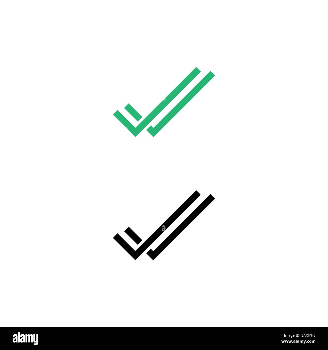Approval check seal icon Stock Vector Images - Alamy