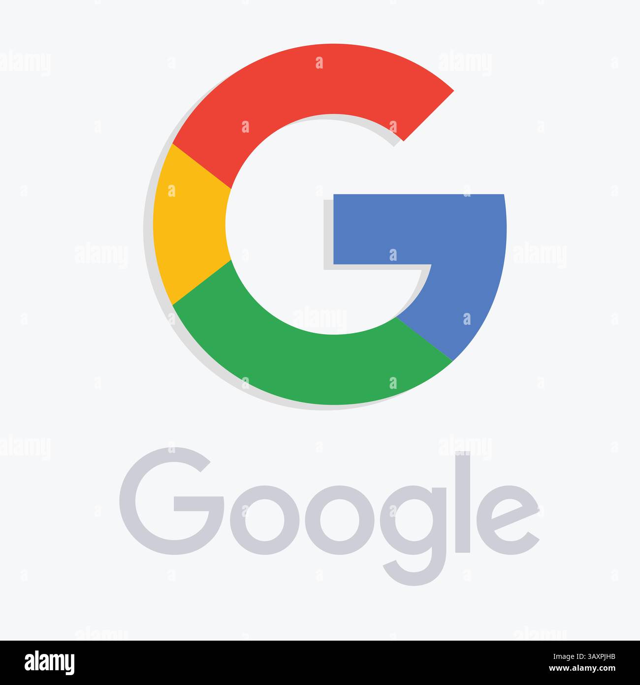 Google icon, Official logo, edtitable icons, sign and vector art Stock Vector