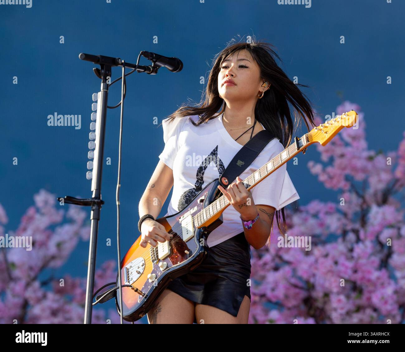 Indio USA 20th Apr 2025 Beabadoobee Beatrice Laus During The Indio USA 20th Apr 2025 Beabadoobee Beatrice Laus During The