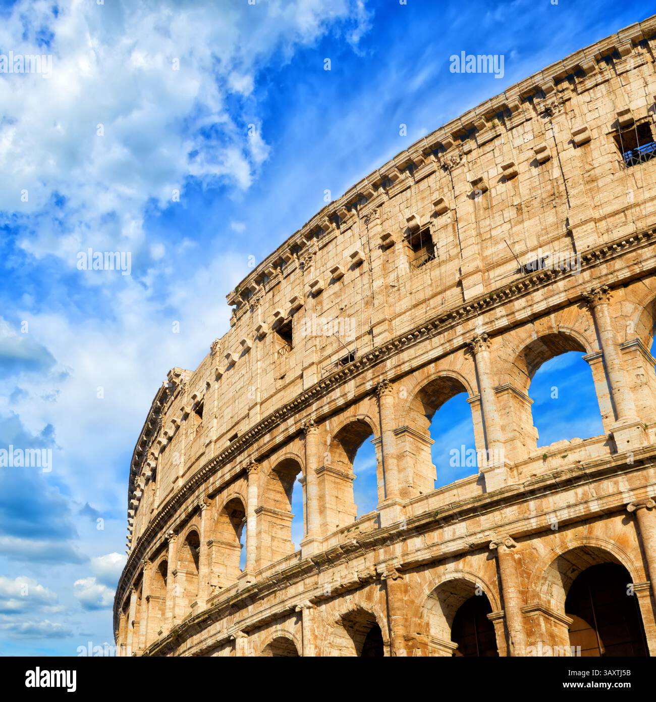Colosseum coliseum flavian amphitheatre rome hi-res stock photography ...
