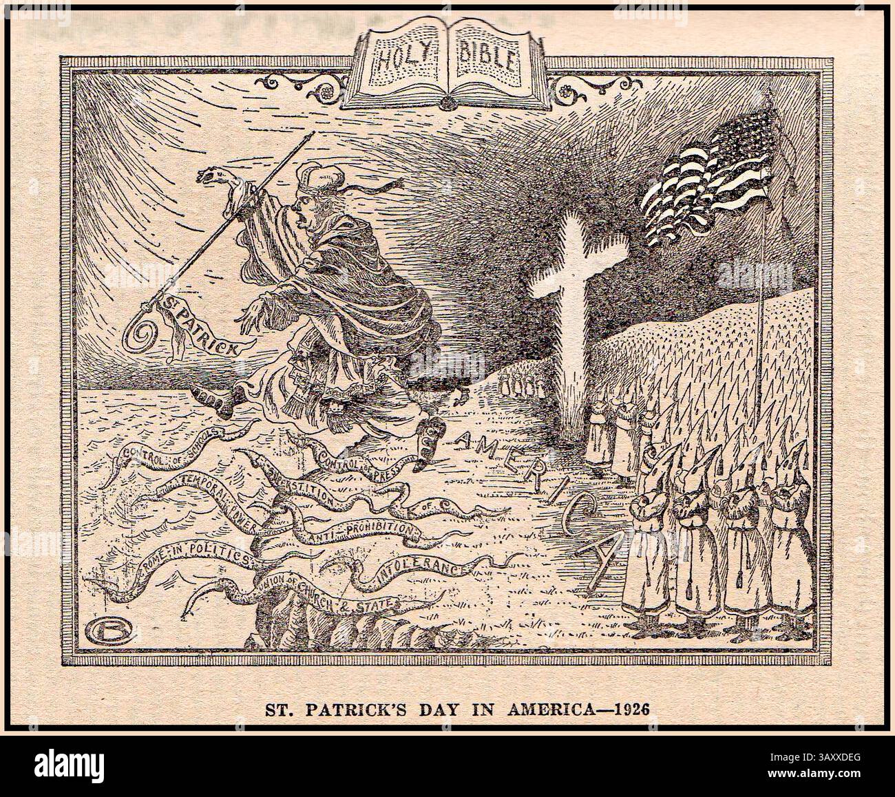 Kkk cartoon hi-res stock photography and images - Alamy