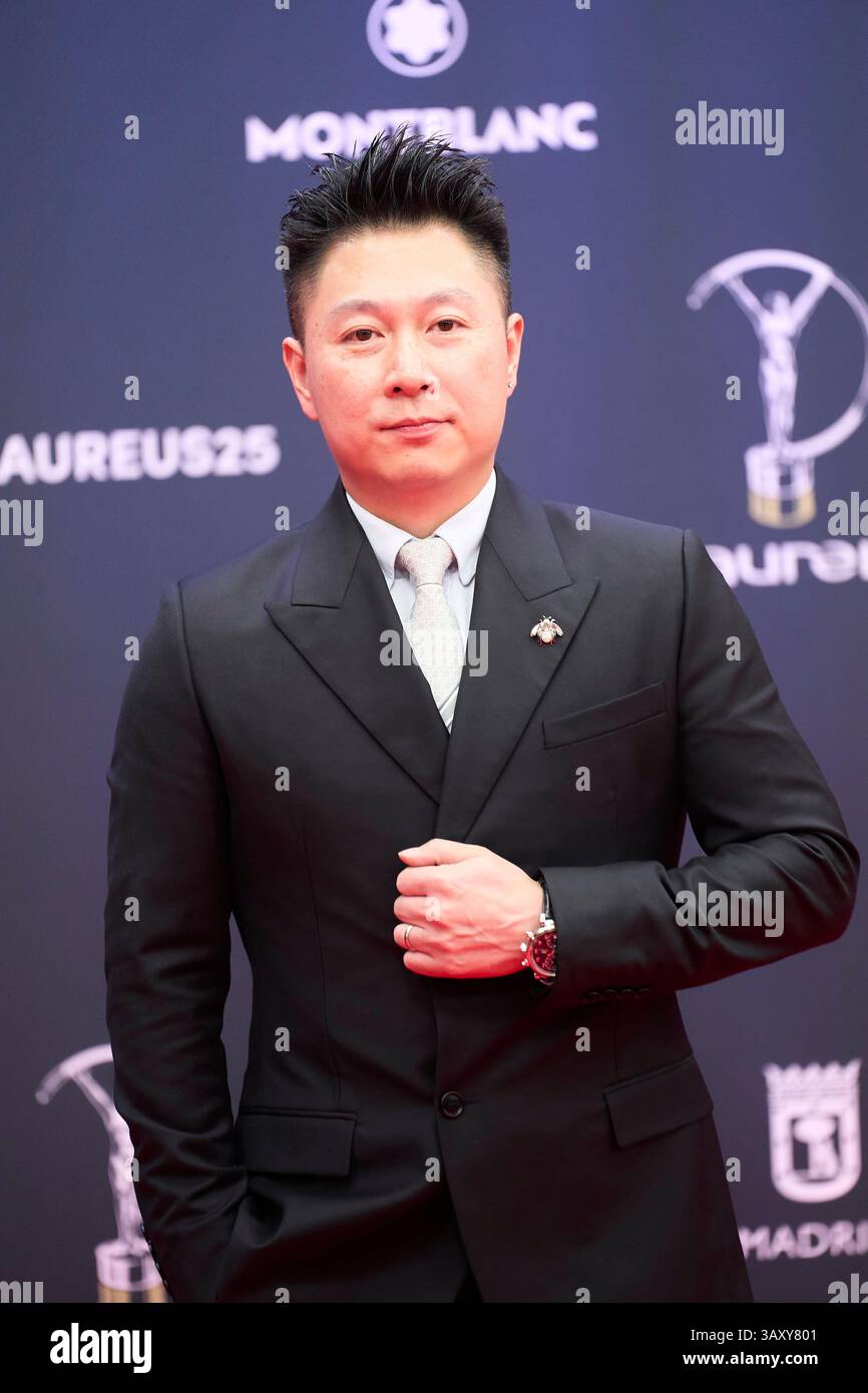 April 21, 2025, Madrid, Madrid, Spain: Li Xiaopeng attends 25th ...