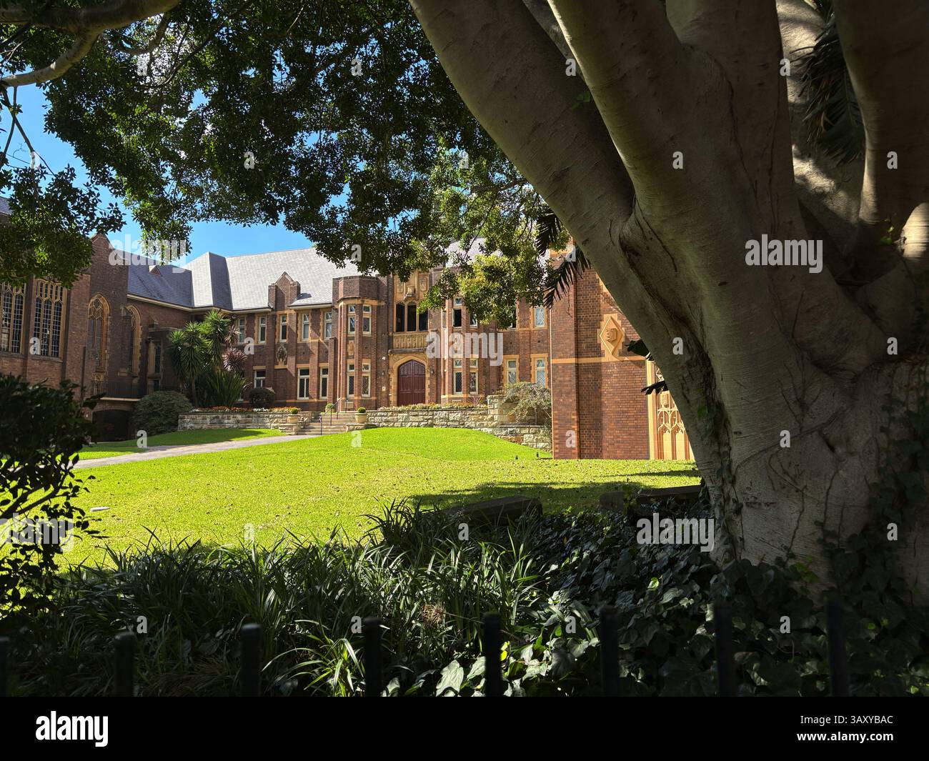 Wesley College, Camperdown campus of University of Sydney, NSW, Australia. No PR - Smartphone Captured Stock Image