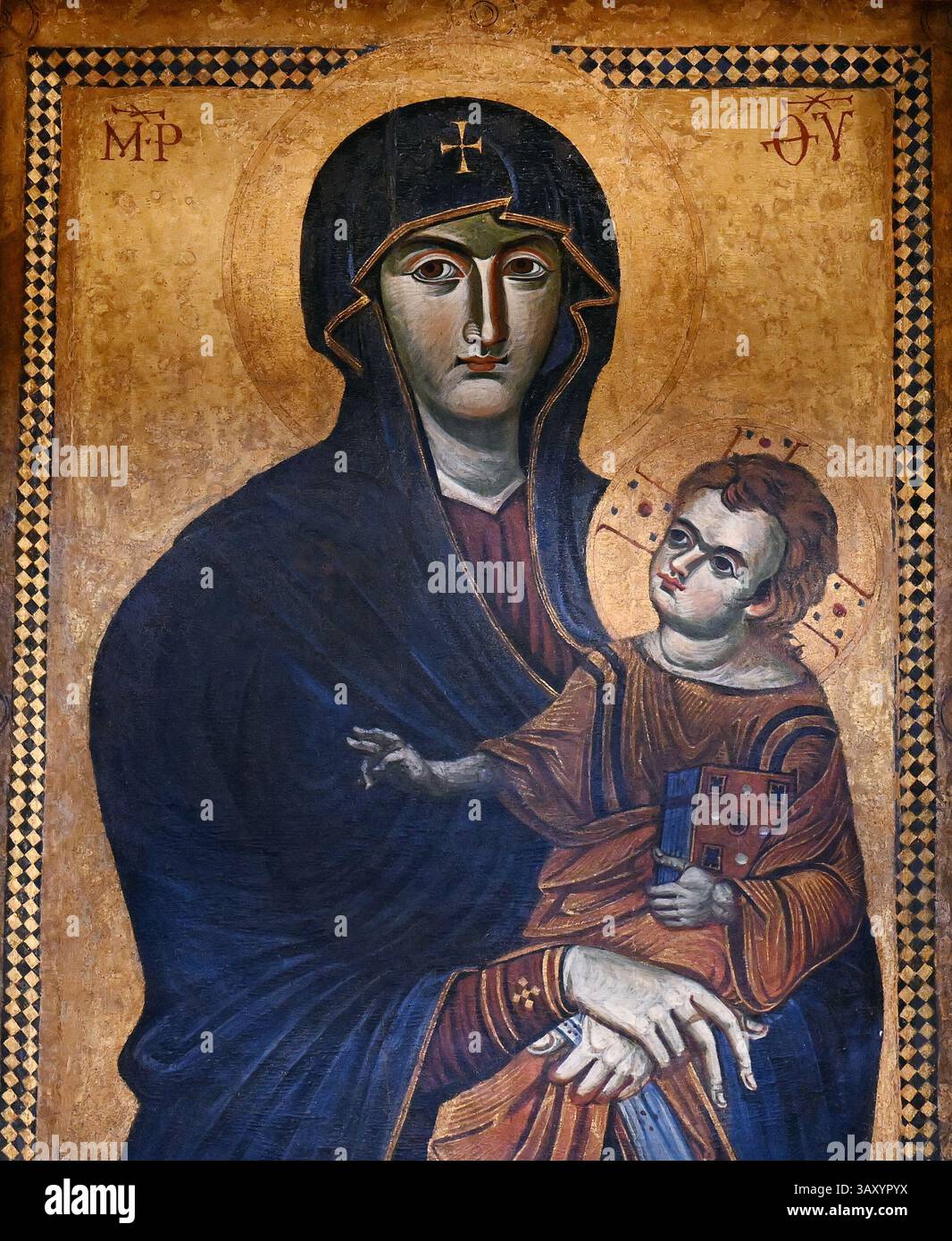 The Marian icon ‘Salus Populi Romani' (venerated by Pope Francis) in ...