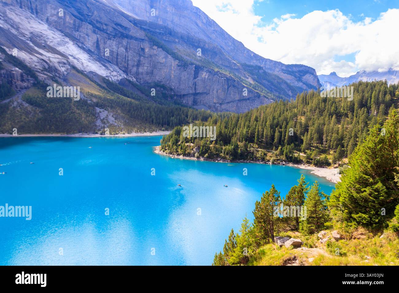 Lake oeschinen hi-res stock photography and images - Alamy