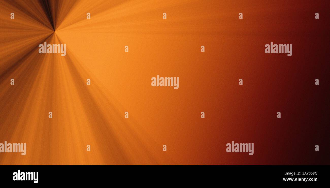 Abstract orange gradient background with grainy texture. The design is perfect for banners, posters, headlines and covers. Stock Photo