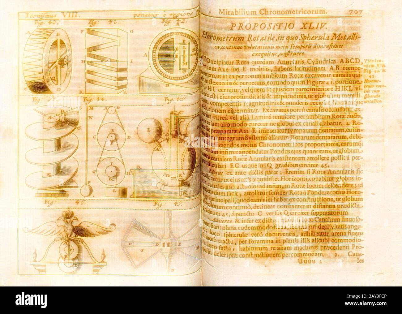 An open book featuring detailed illustrations and diagrams related to ...