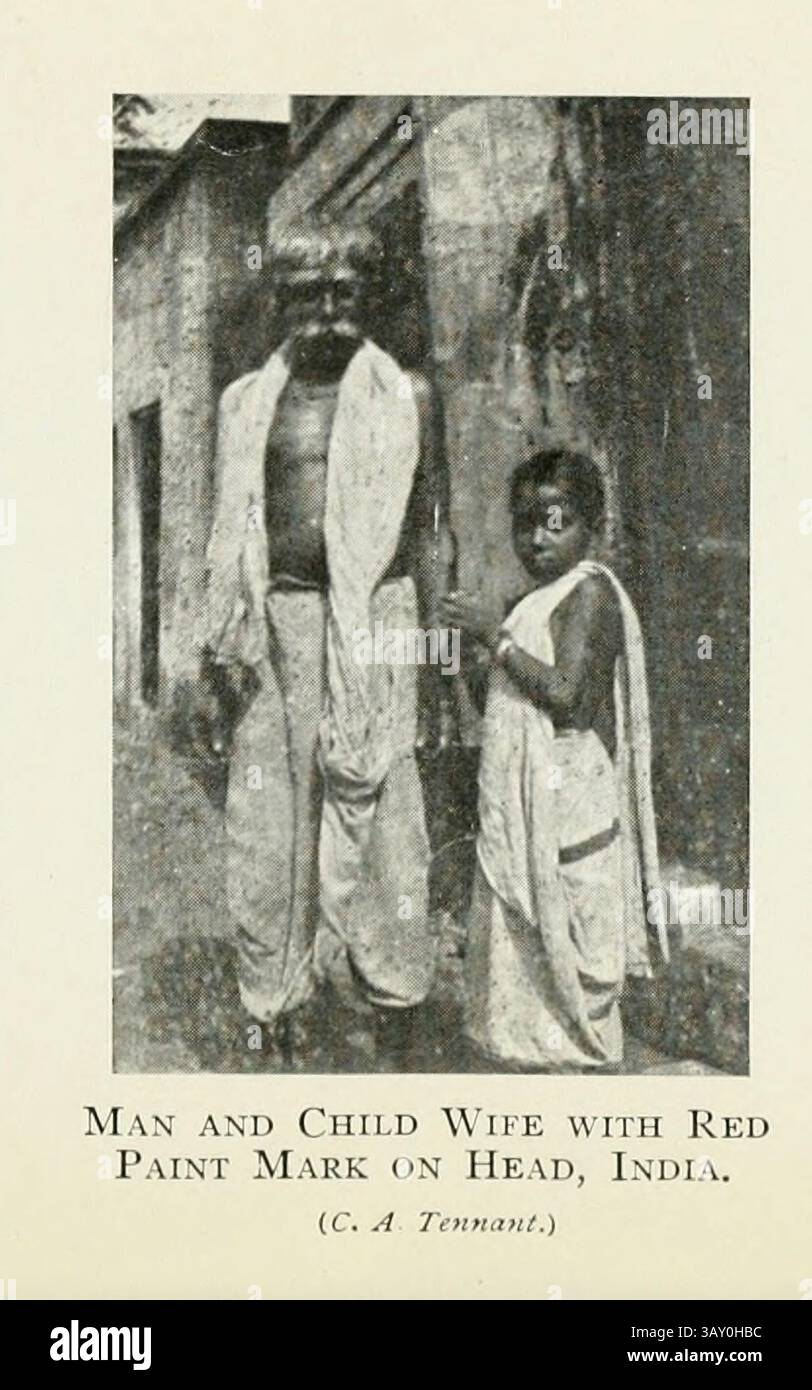 Man and child wife, India from Orientalisms in Bible Lands by EDWIN ...