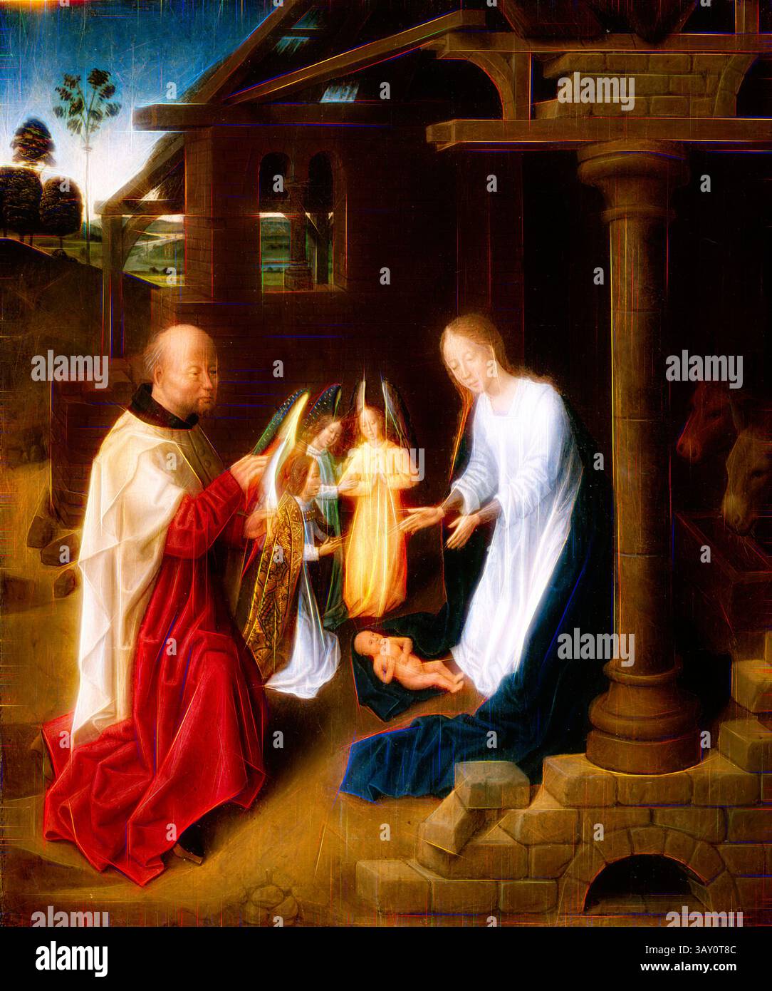 Divine scene unfolds hi-res stock photography and images - Alamy