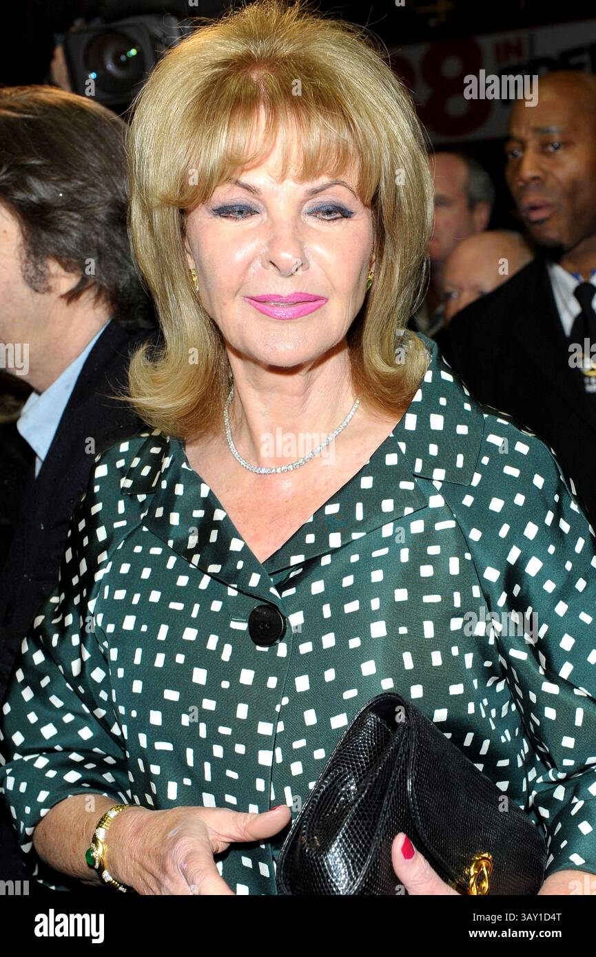 Mandy Rice Davies at the opening night and world premiere of 'Stephen ...