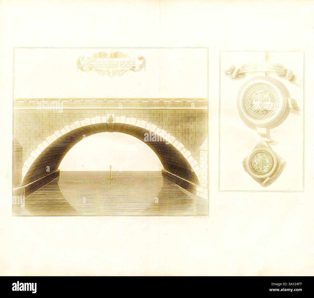 Elegant archway bridge spans hi-res stock photography and images - Alamy