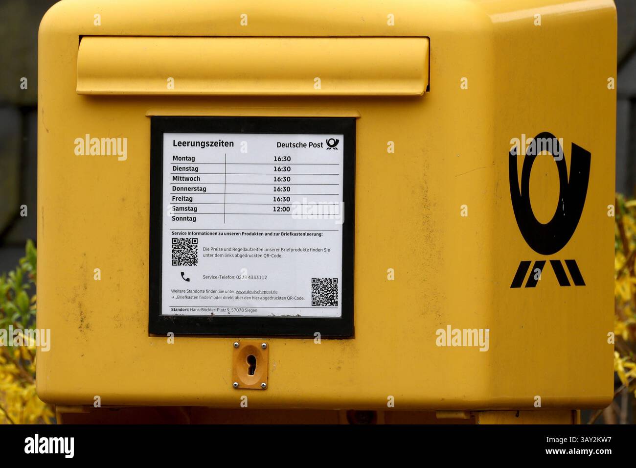 briefkasten der deutschen post fotos