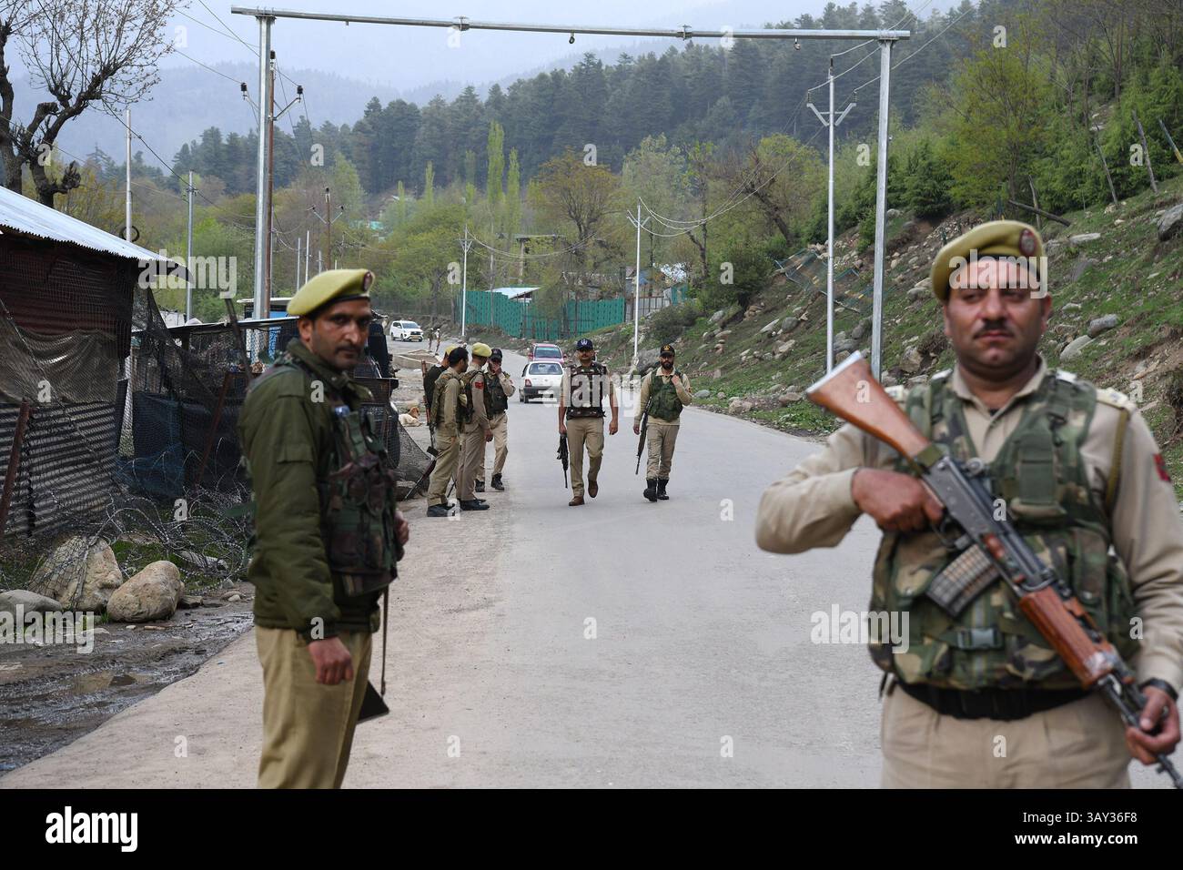 April 22, 2025, Anantnag, Jammu And Kashmir, India: Security forces ...