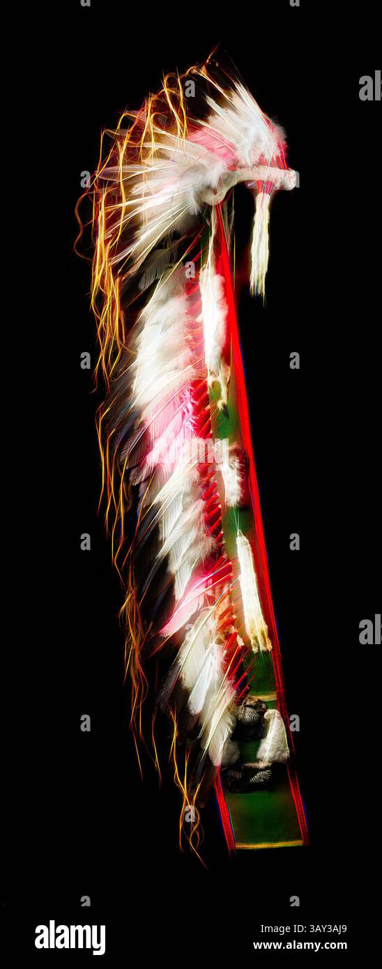 Sioux headdress hi-res stock photography and images - Alamy