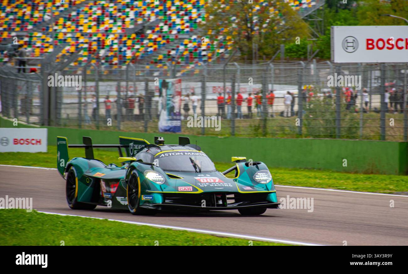 Aston Martin Valkyrie, 6H Imola WEC 2025 Stock Photo