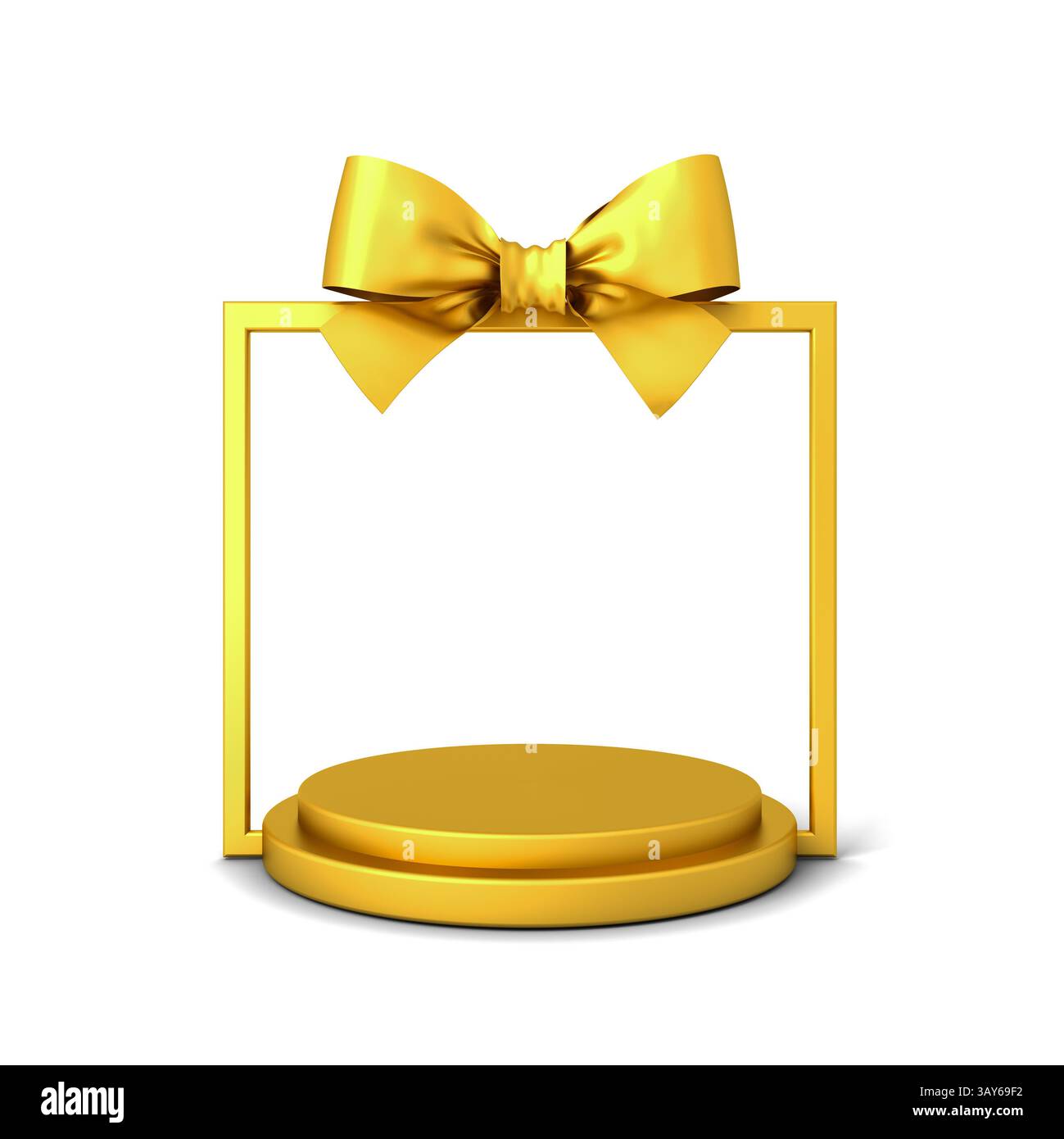 Christmas banner background podium Cut Out Stock Images & Pictures - Alamy