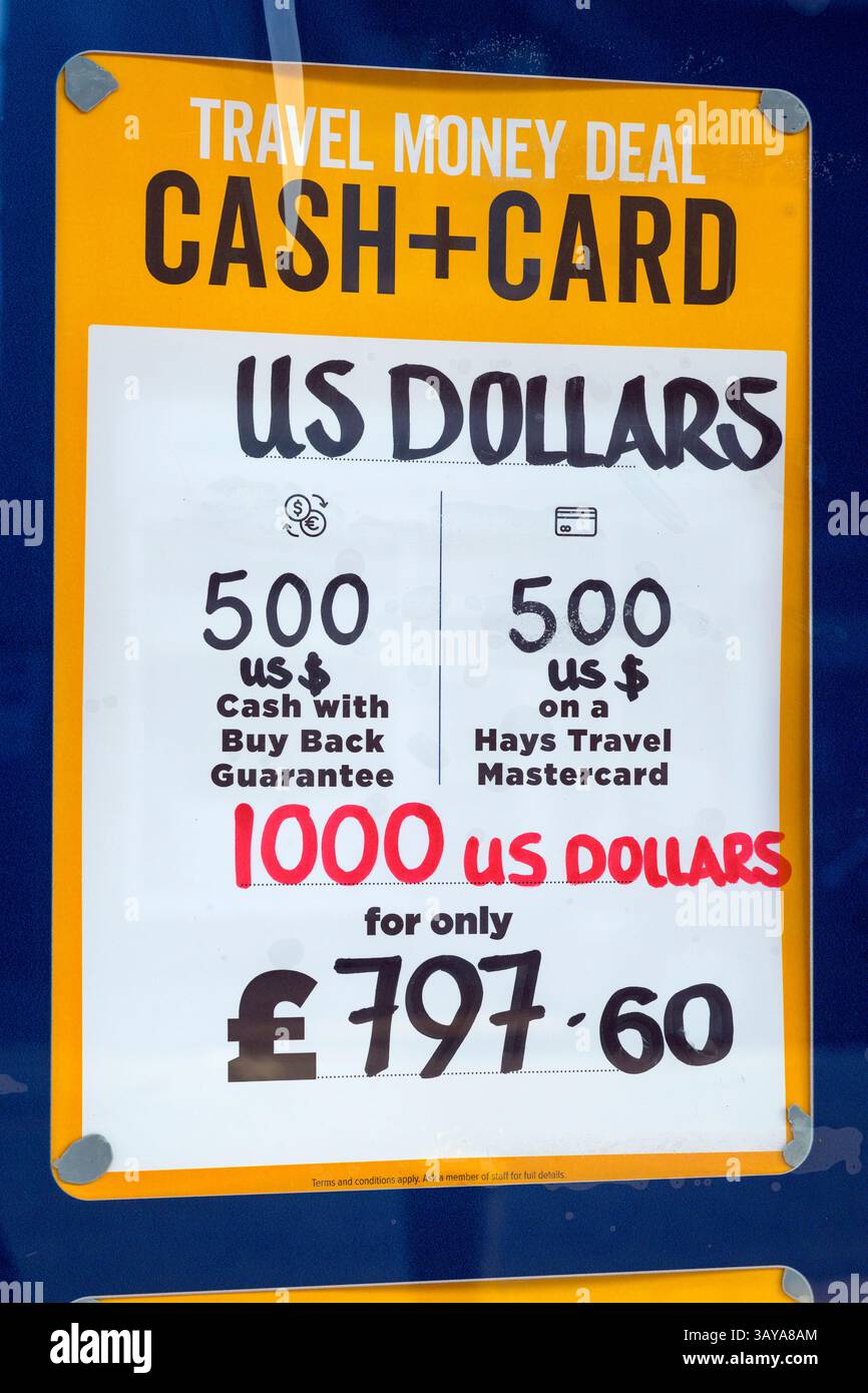 Money exchange rate hi-res stock photography and images - Alamy