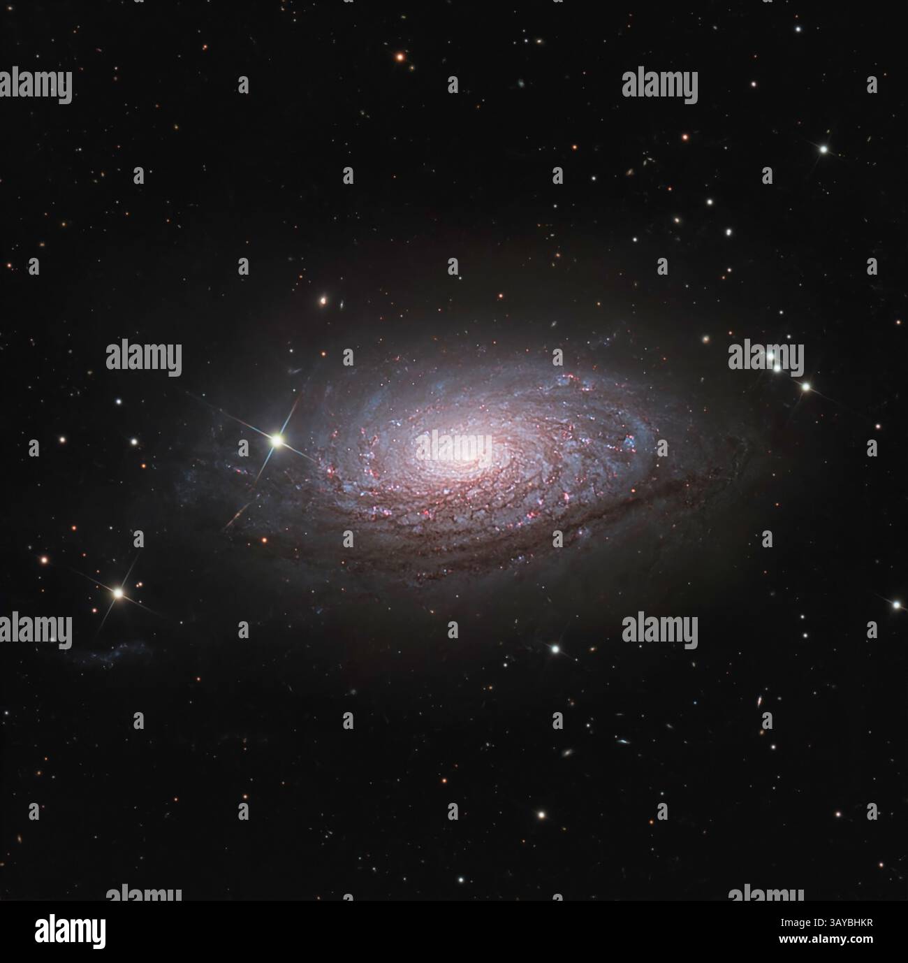 Pieces of the Galaxy - Venus 金星 Spiral galaxy NGC 6951 intrigues scientists with the history