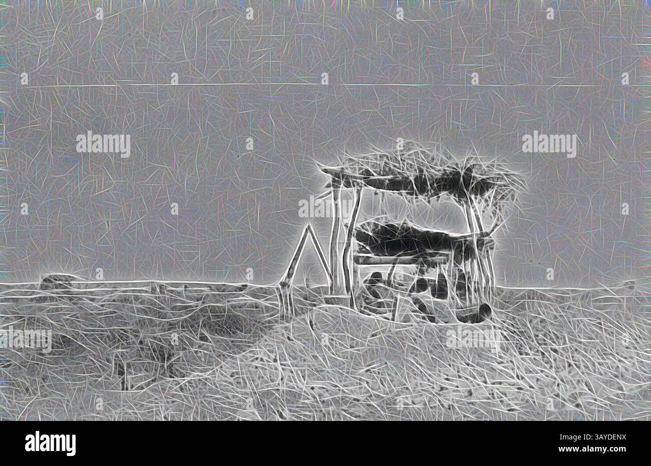 Thatched roof stands alone amidst hi-res stock photography and images ...