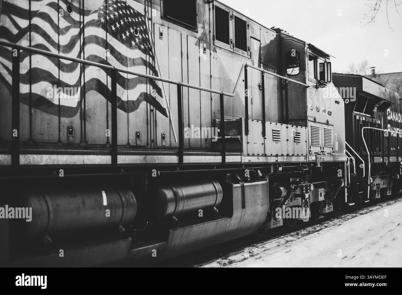 Railroad nostalgia Black and White Stock Photos & Images - Alamy