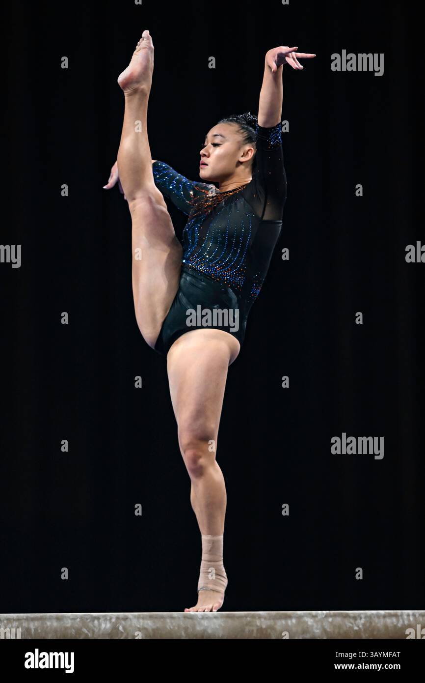 April 17, 2025, Fort Worth, US LEANNE WONG from the University of