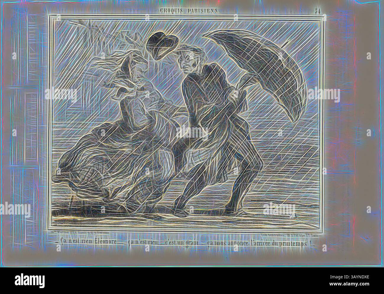 Struggling with wind hi-res stock photography and images - Alamy