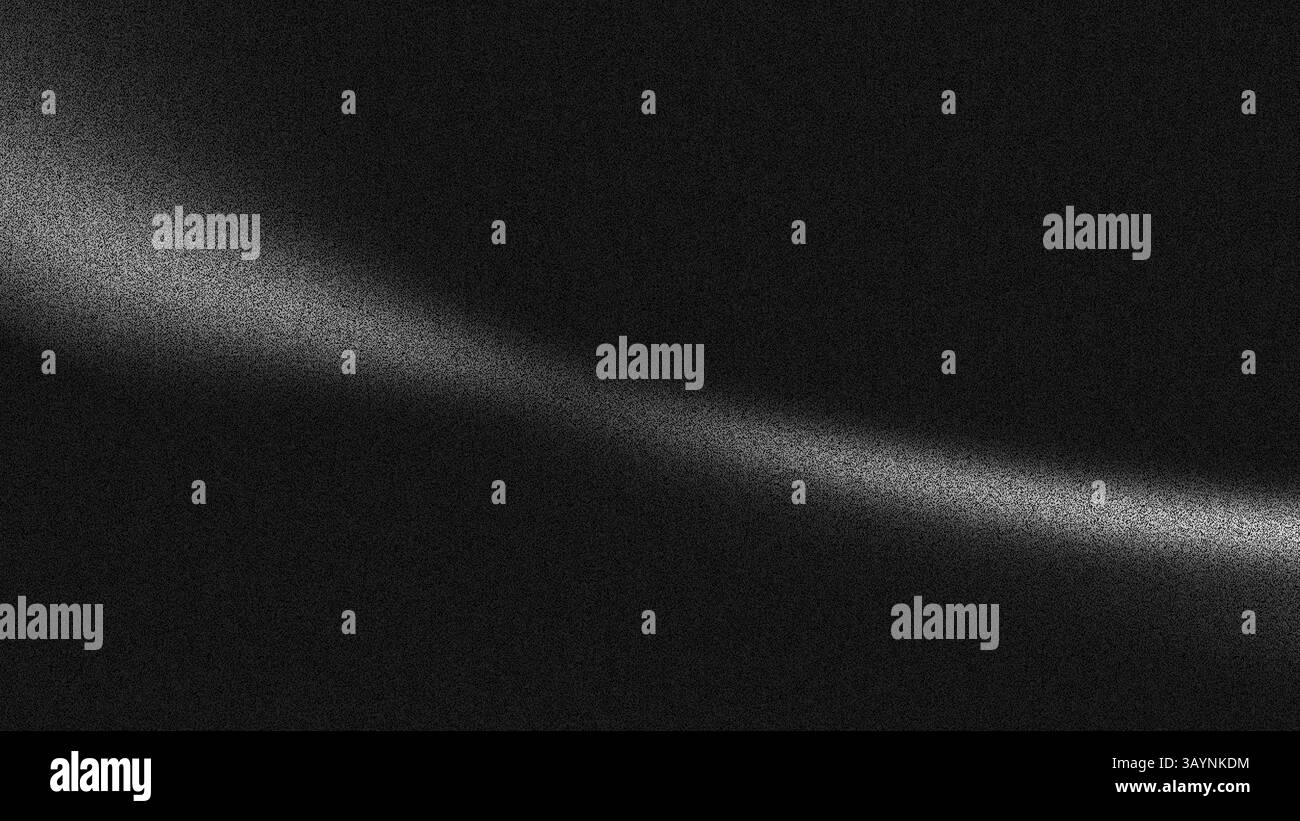Abstract black and white grainy texture with light curve Stock Photo ...